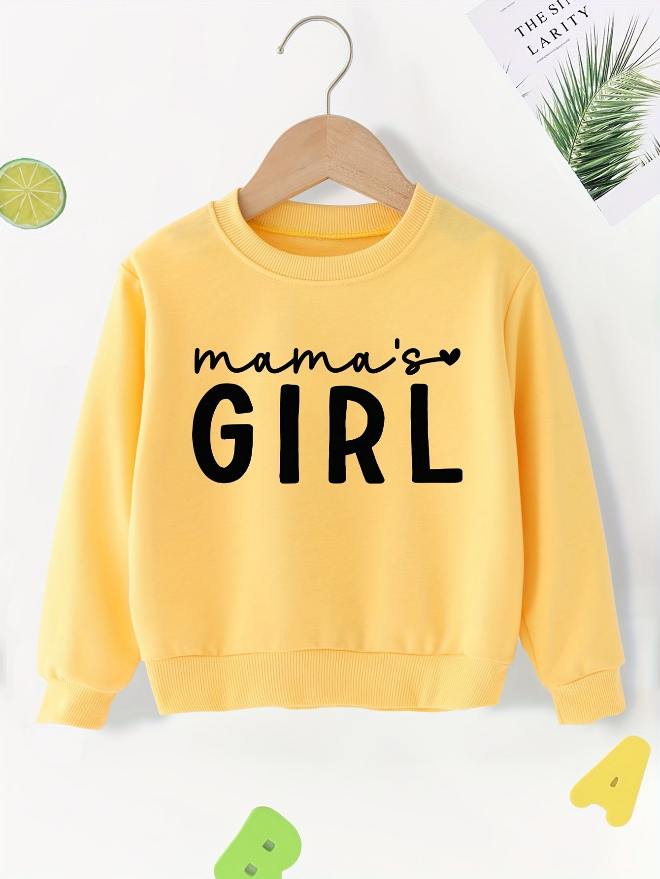 Toddler Girls MAMA'S GIRL Sweatshirt Baby Kids Clothes