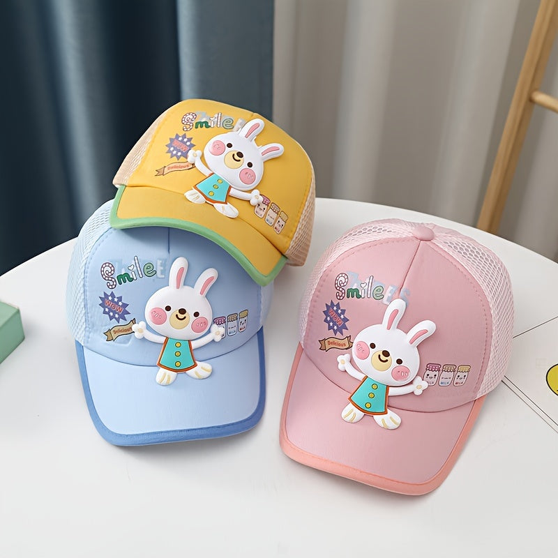 Children's Cartoon Baseball Cap Sun Hat Breathable Summer Hat