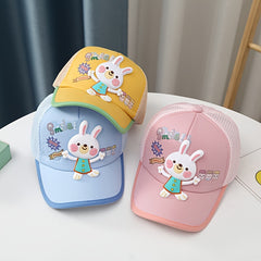 Children's Cartoon Baseball Cap Sun Hat Breathable Summer Hat