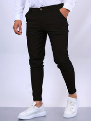 Men's Slim Fit Vintage Style Dress Pants