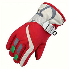 Kids Skiing Gloves Windproof Waterproof Outdoor Hiking