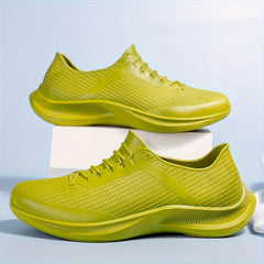 Men's Waterproof Rain Boots Non Slip Lace Up Casual Shoes