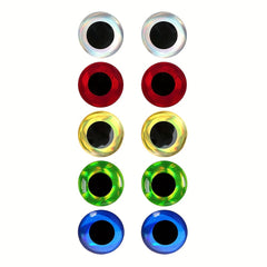 500PCS Holo 3D Fish Eyes for DIY Lures Jig Baits