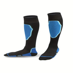 Kids Skiing Socks Thickened Breathable Quick Drying Non Slip Sweat Absorbing