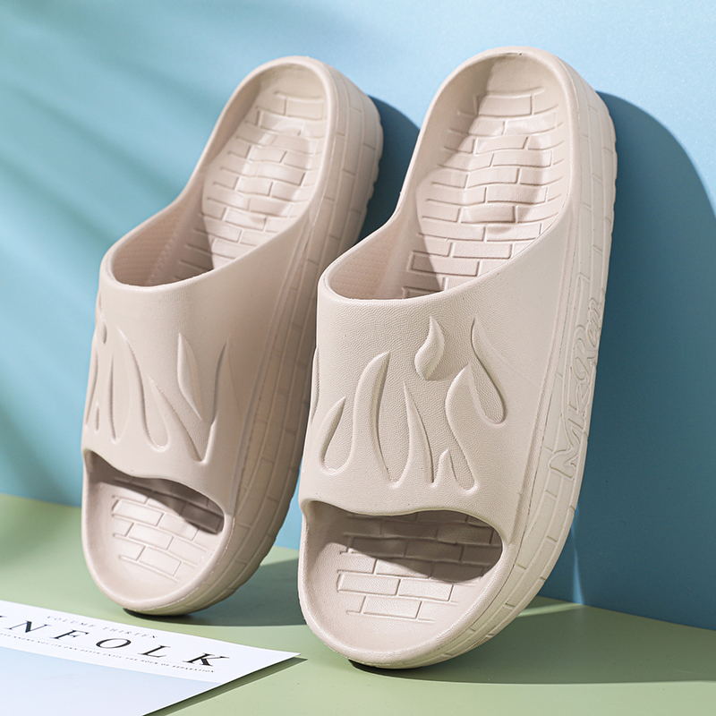Men's Lightweight Slippers Open Toe Home Shoes Spring Summer