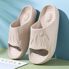 Men's Lightweight Slippers Open Toe Home Shoes Spring Summer