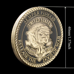 US Corps Copper Challenge Coin Home Decoration or Gift
