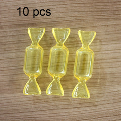 10pcs Mini Transparent Dustproof Plastic Storage Box for Jewelry