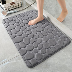3pcs Bathroom Rugs Set Non Slip U Shape Mat Lid Cover