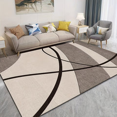 Modern Abstract Soft Area Rug for Living Room