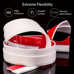 2pcs Door Draft Stopper Under Door Seal Soundproof Weather Stripping