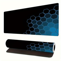 Anime Geometric Extended Mouse Pad Anti Slip Rubber Keyboard Mat