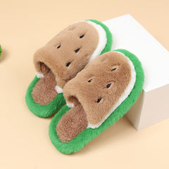 Watermelon Slippers For Baby Girls Non Slip Closed Toe Slippers