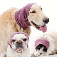 Calming Hoodie for Dogs and Cats Anxiety Relief with Ear Covers