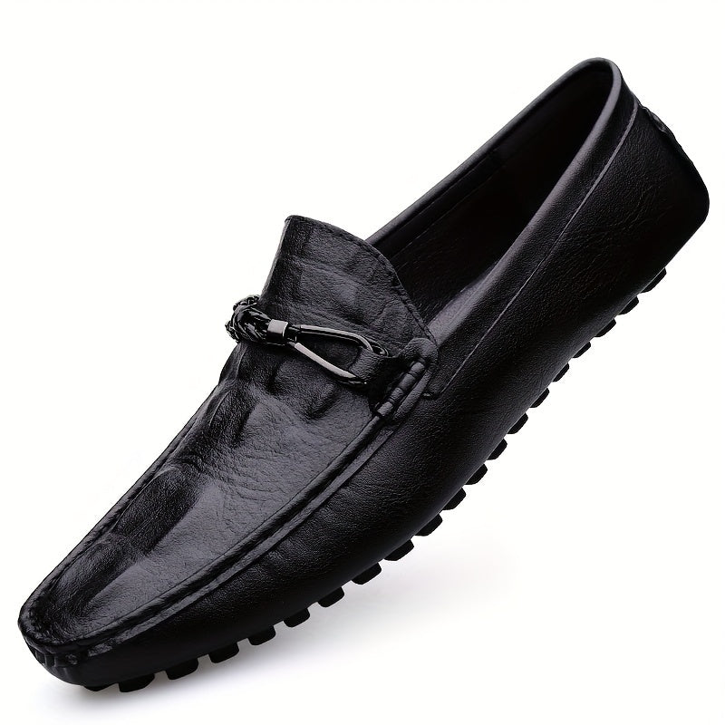 Men's Comfy Moccasin Loafers Slip-On Shoes