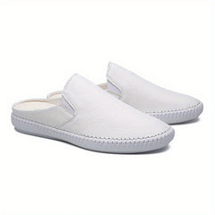 Men's Casual Slip on Mules Walking Slippers Backless Loafers
