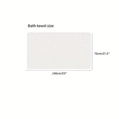 Portable Cotton Bath Towel for Business Trip - Independent Packaging