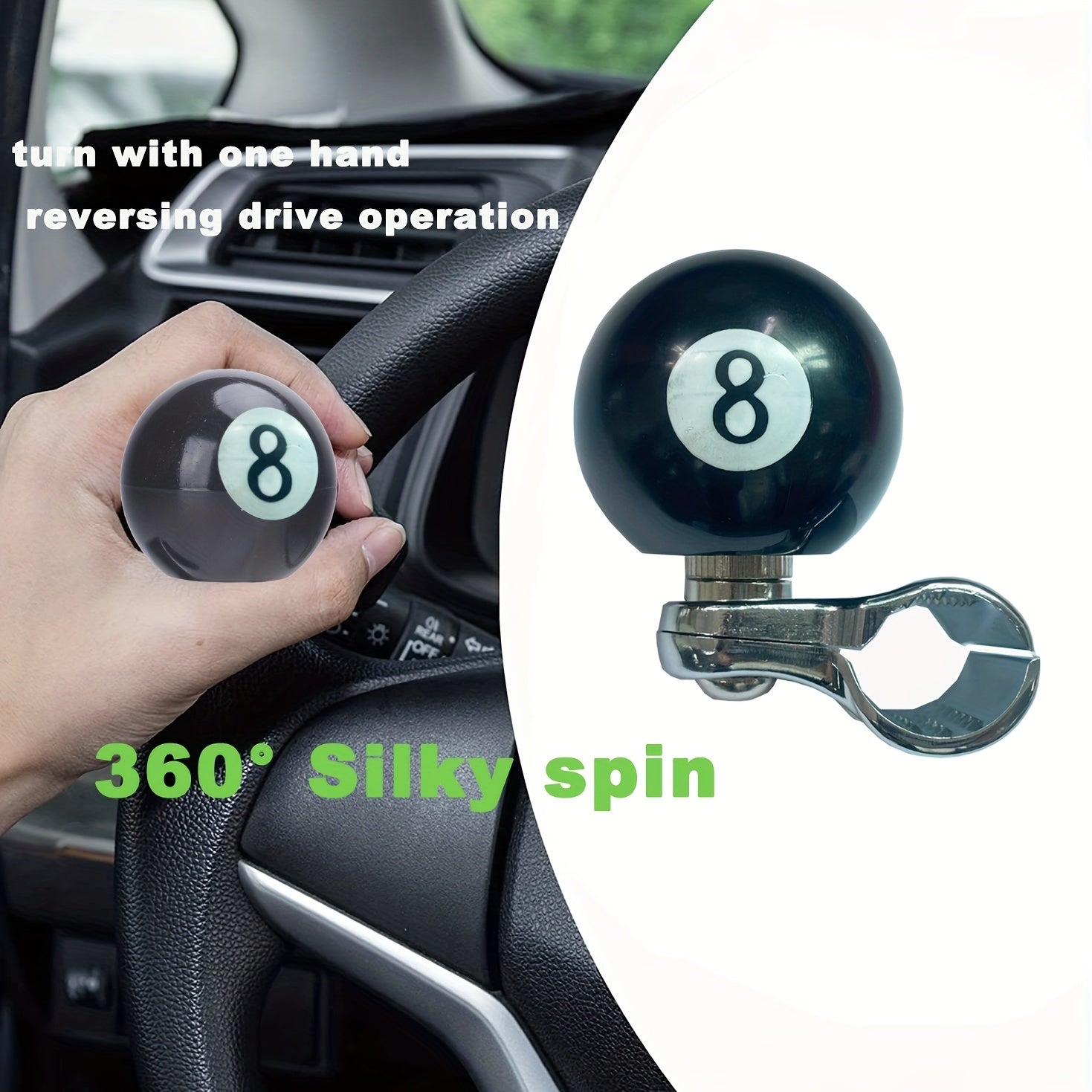Steering Wheel Knob Spinner Tractor 360 Boat Steering Wheel Knob
