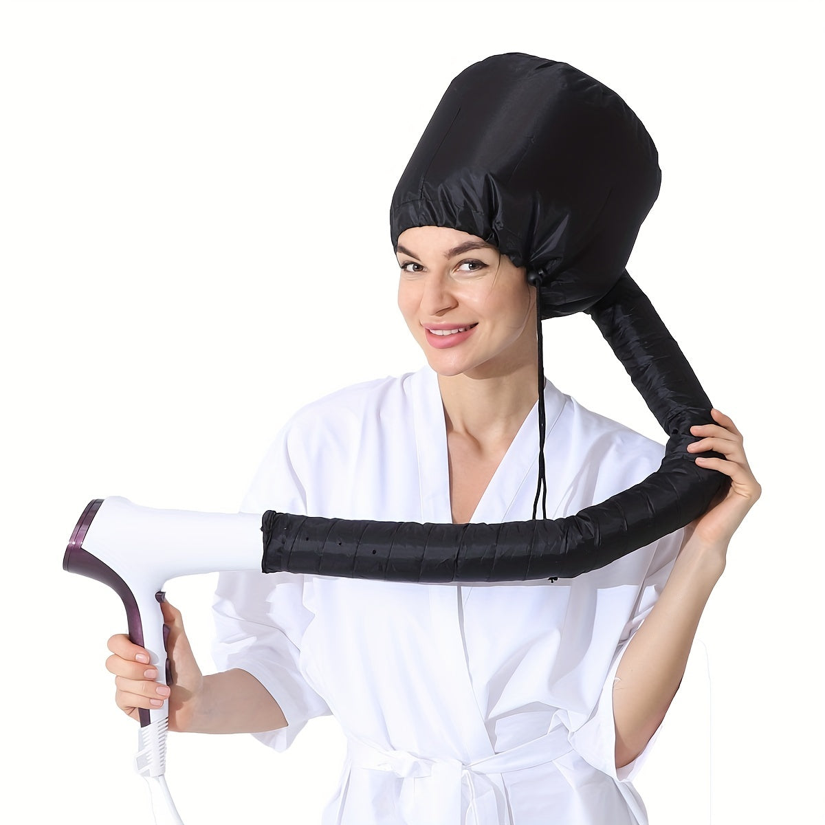 Satin Diffuser Drying Cap Quick Drying Deep Conditioning Heat Cap