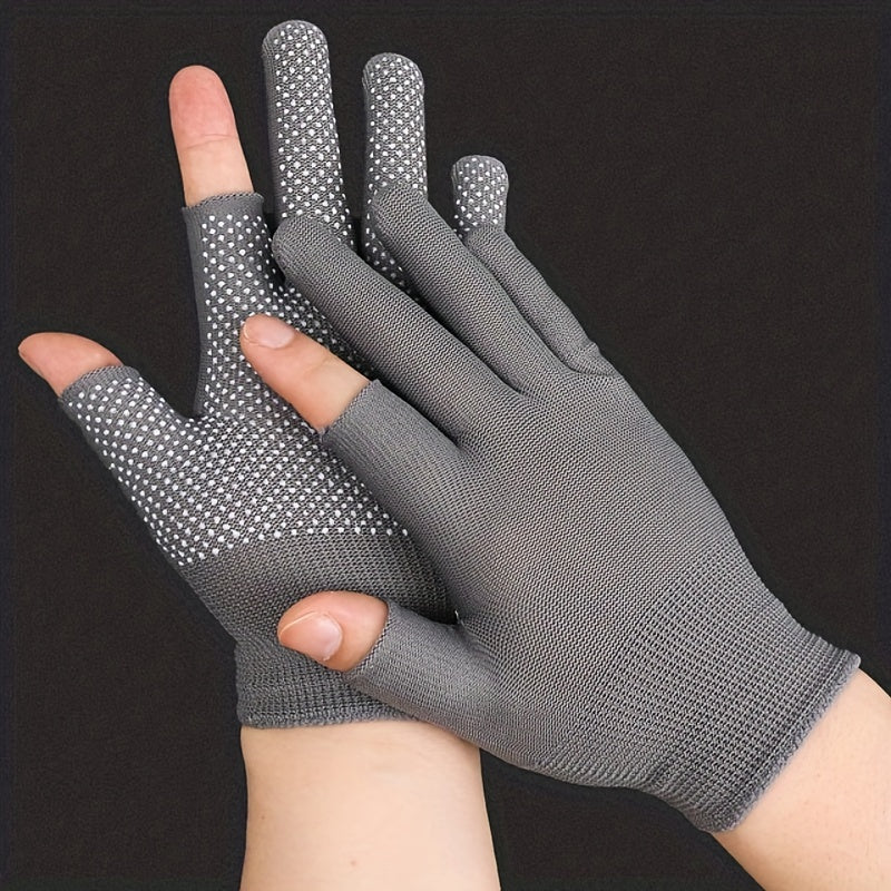 Non slip Touchscreen Nylon Gloves Spring Summer Outdoor Riding Sport Fitness Glo