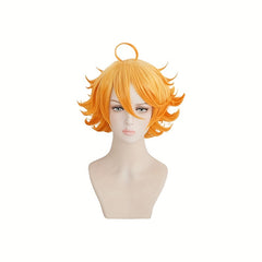 Men's Halloween Party Wig Golden Gradient Anime Cosplay Short Hair Wig