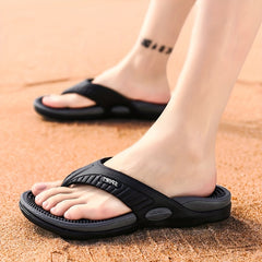 Men's Lightweight Non Slip Flip Flops for Outdoor All Seasons