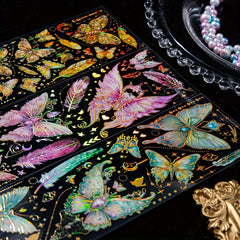 3pcs Sparkling Pet Sticker Pack for Journal Decoration
