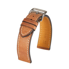 Vintage High-end Leather Watch Band Italian Calfskin Strap