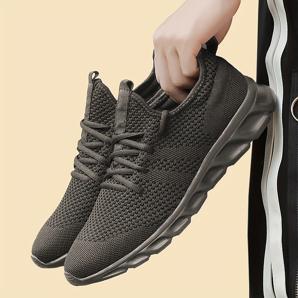 Men's Outdoor Lace Up Fabric Sneakers