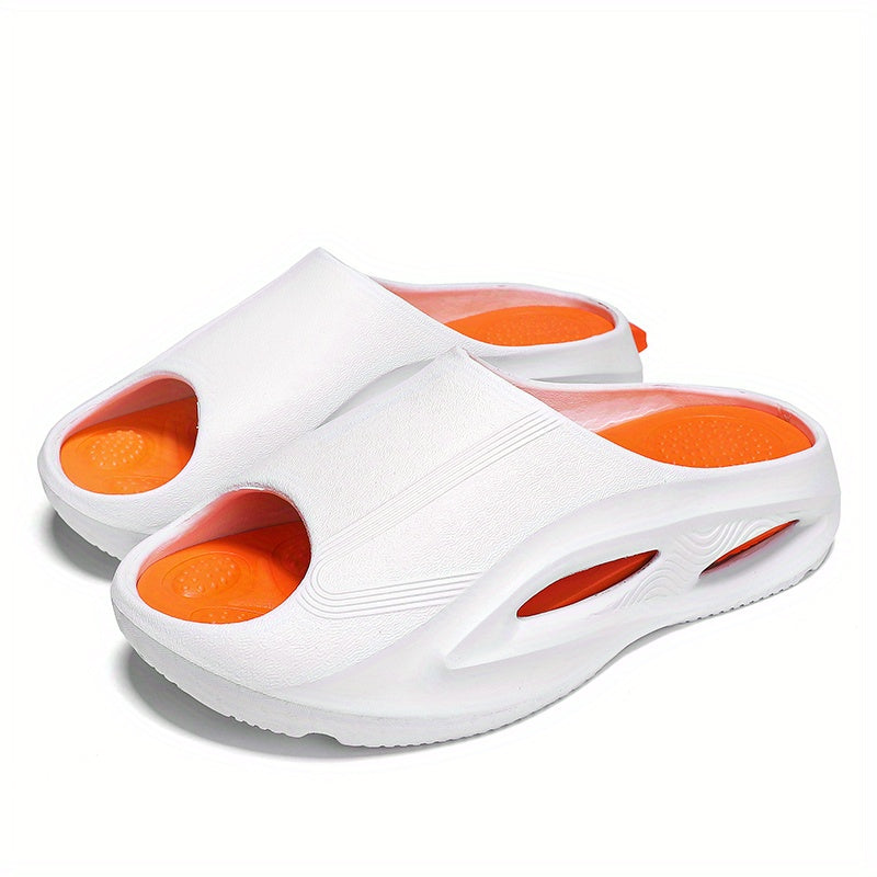 Men's Non Slip Platform Slides Soft Sole Cloud Slides Indoor Outdoor