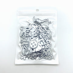 50pcs Random Metal Cutting Dies DIY Scrapbooking Animals Flowers Birds
