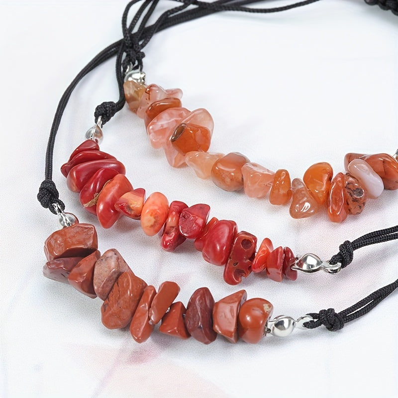 Stone Decor Bracelet Beaded Bracelet For Women & Girls