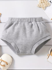 Adorable Baby Casual Elastic Waist Shorts