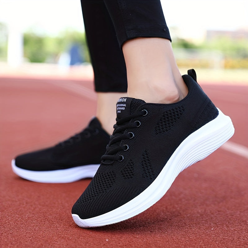 Women's Mesh Sports Shoes Lightweight Low Top Travel Shoes