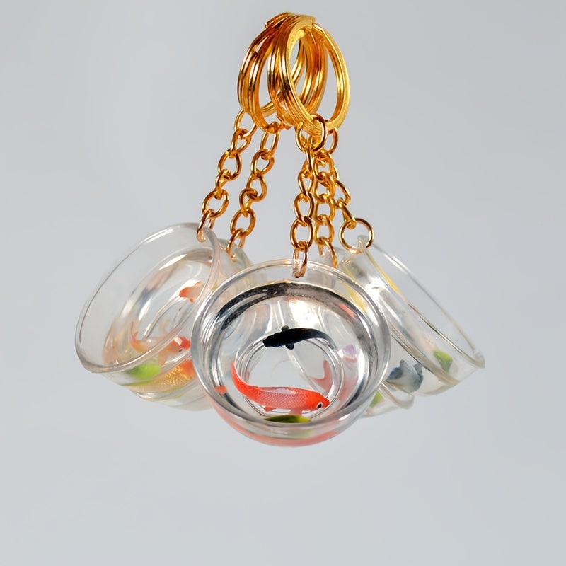 Lucky Koi Keychain Unique and Birthday Gift Idea