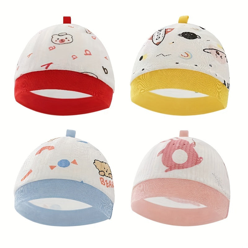 Cartoon Beanie Hat for Baby Girls and Boys