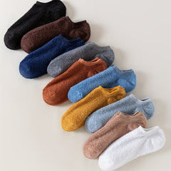 10 Pairs Soft & Warm Fuzzy Low Cut Ankle Socks