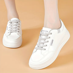 Women's Casual Low Top Lace Up Sneakers