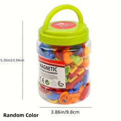 Kizh Magnetic Alphabet & Number Set Colorful Fridge Magnets