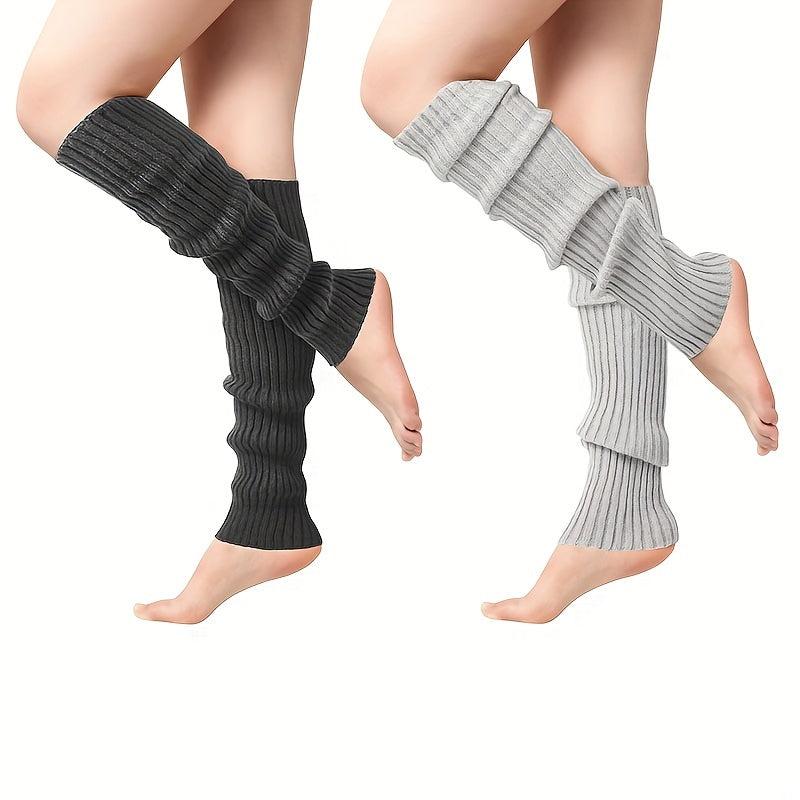 Teen's Fleece Long Tube Socks Winter Warm Leg Sleeves