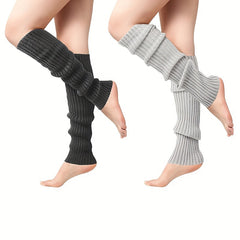 Teen's Fleece Long Tube Socks Winter Warm Leg Sleeves
