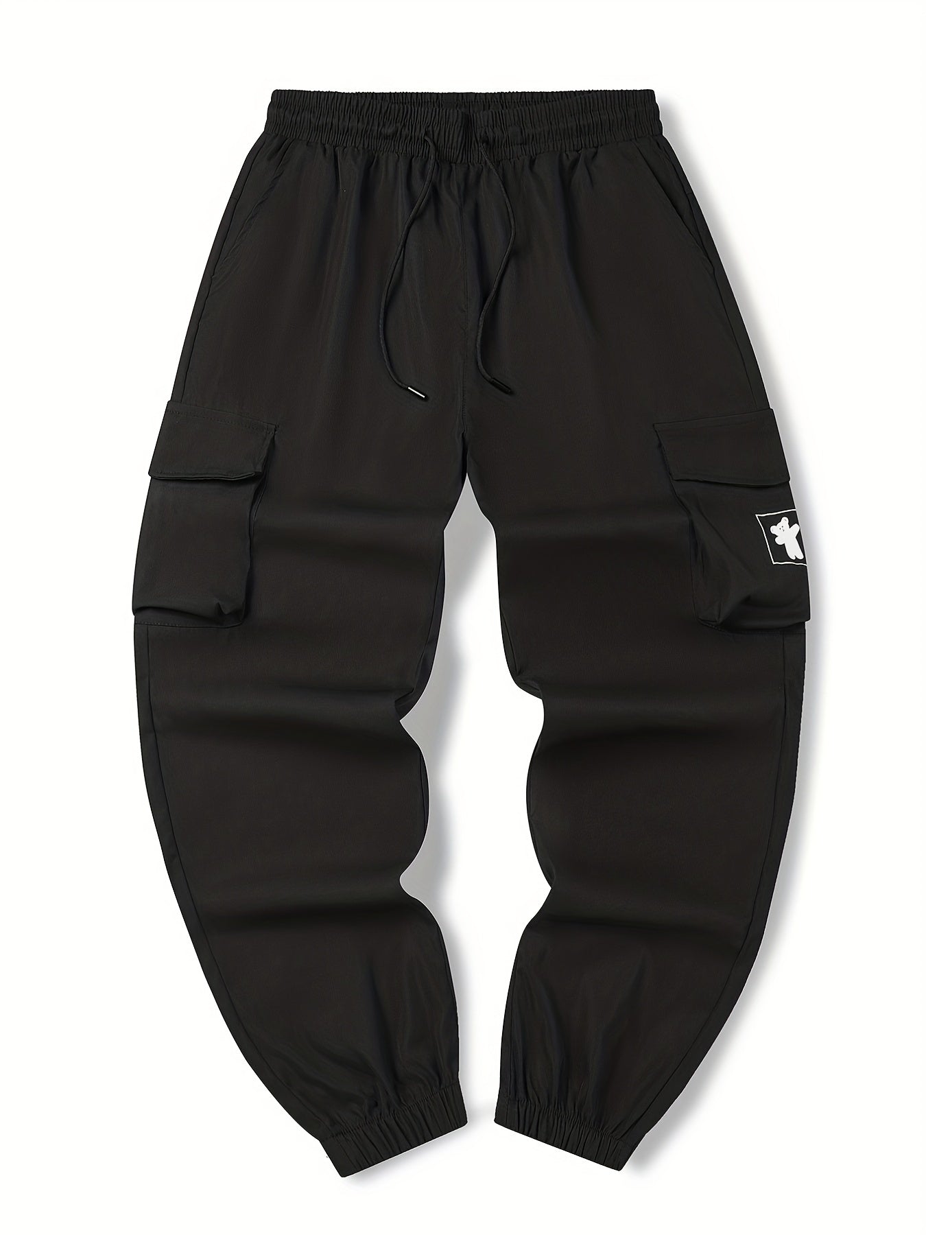 Men's Straight Leg Cargo Pants with Flap Pocket