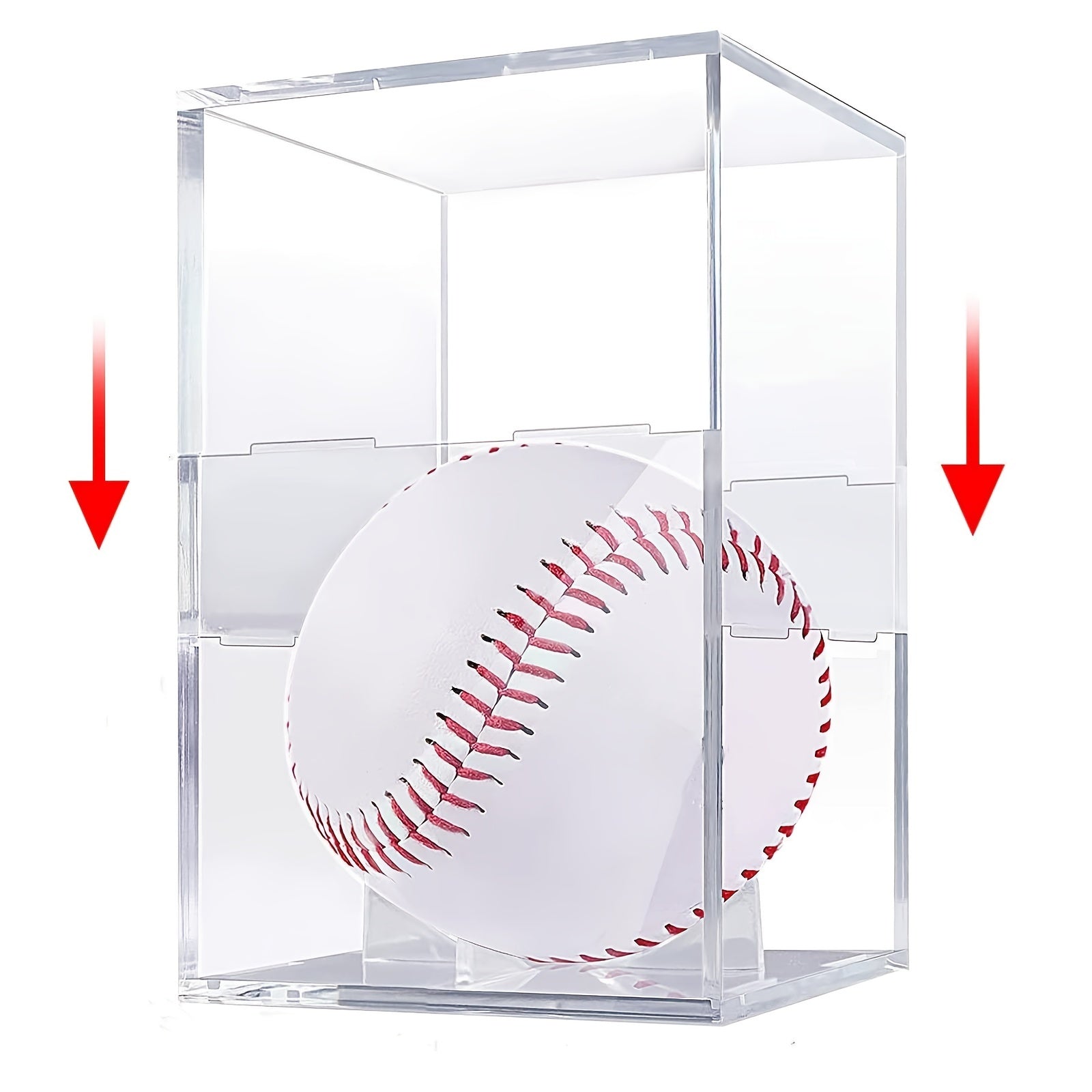 Transparent Baseball Display Case Less Than 3 2 3 2 3 2inch