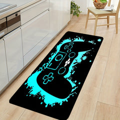 Non Slip Gamer Area Rug for Boys Bedroom Gaming Collection Carpet