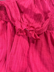 Off Shoulder Boho Smocked Beach Dress for Women