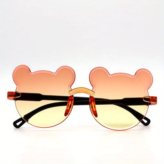 Gradient Bear Sunglasses for Toddlers - Stylish & Protective Gift