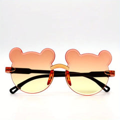 Gradient Bear Sunglasses for Toddlers - Stylish & Protective Gift