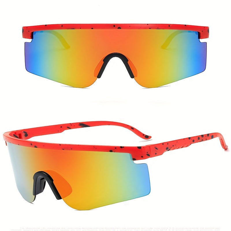 Men's Outdoor Large Frame Windproof Sunglasses with Anti-pressure Glasses