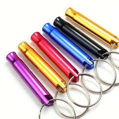 5pcs Survival Whistle Outdoor Training Keychain Lifesaving Kit