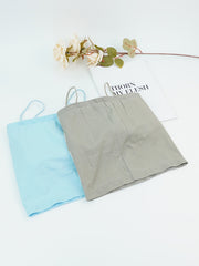 2pcs Padded Cami Tops & Comfy All match Top Women's Lingerie